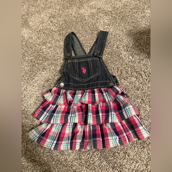 U.S. Polo Assn. Other - US Polo Assn. 2T‎ little girls overall dress/skirt